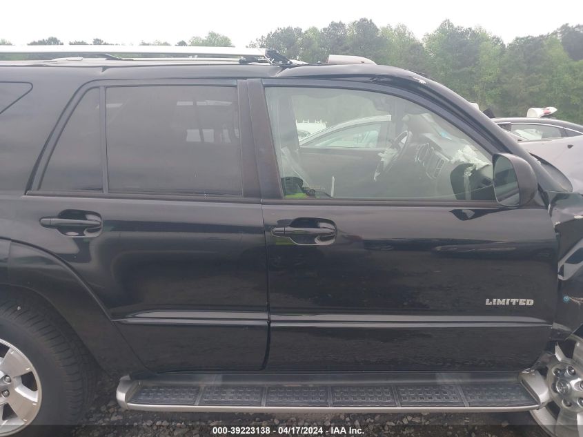 2004 Toyota 4Runner Limited V6 VIN: JTEZU17R640039215 Lot: 50420884