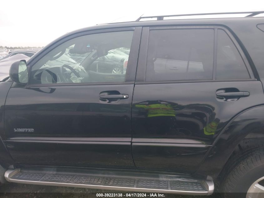 2004 Toyota 4Runner Limited V6 VIN: JTEZU17R640039215 Lot: 50420884