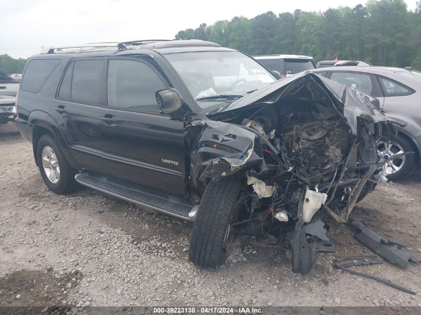 2004 Toyota 4Runner Limited V6 VIN: JTEZU17R640039215 Lot: 50420884