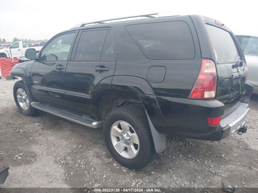 2004 Toyota 4Runner Limited V6 VIN: JTEZU17R640039215 Lot: 50420884