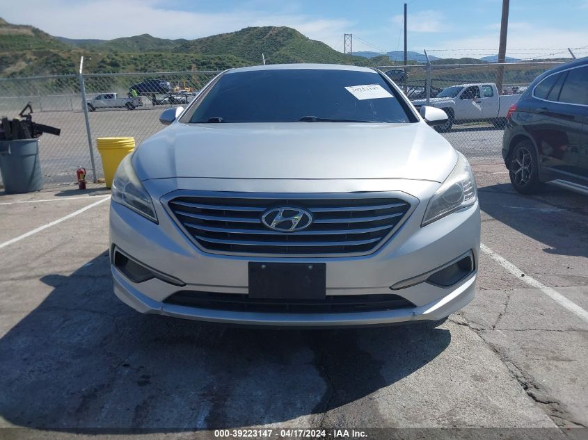 2017 Hyundai Sonata VIN: 5NPE24AF1HH505344 Lot: 39223147