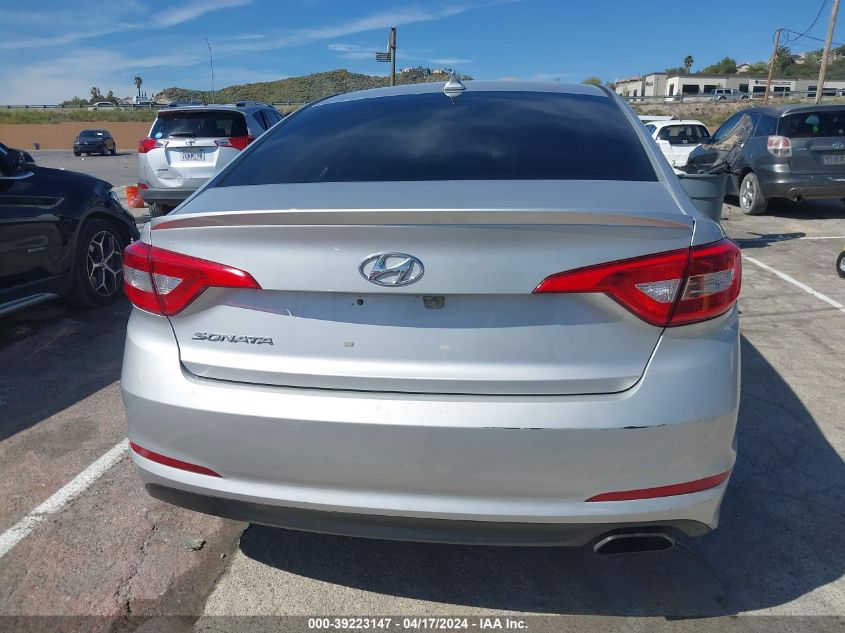 2017 Hyundai Sonata VIN: 5NPE24AF1HH505344 Lot: 39223147