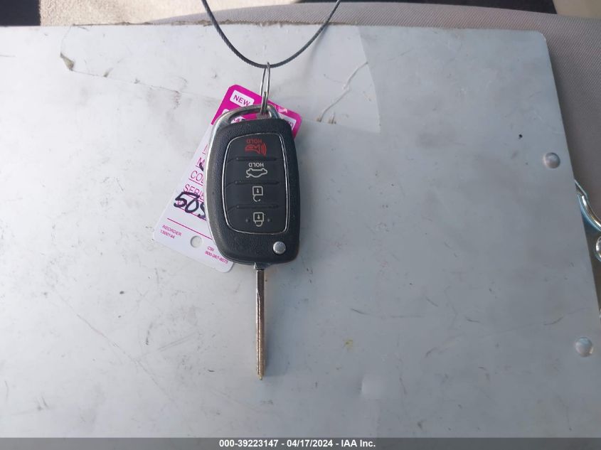 2017 Hyundai Sonata VIN: 5NPE24AF1HH505344 Lot: 39223147