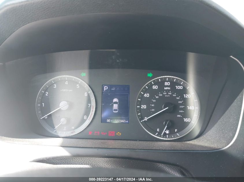 2017 Hyundai Sonata VIN: 5NPE24AF1HH505344 Lot: 39223147