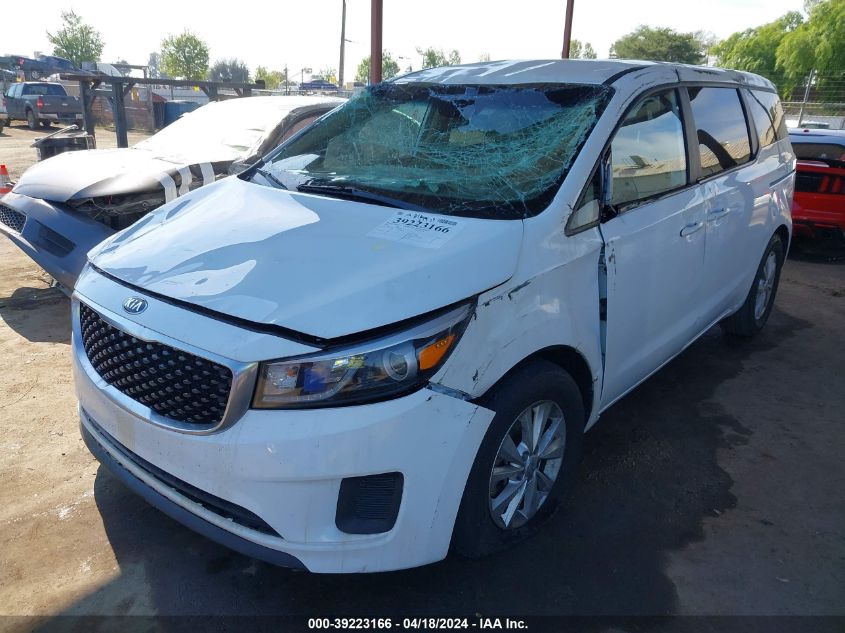 2017 Kia Sedona Lx VIN: KNDMB5C13H6233585 Lot: 39223166