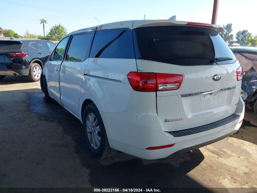 2017 Kia Sedona Lx VIN: KNDMB5C13H6233585 Lot: 39223166