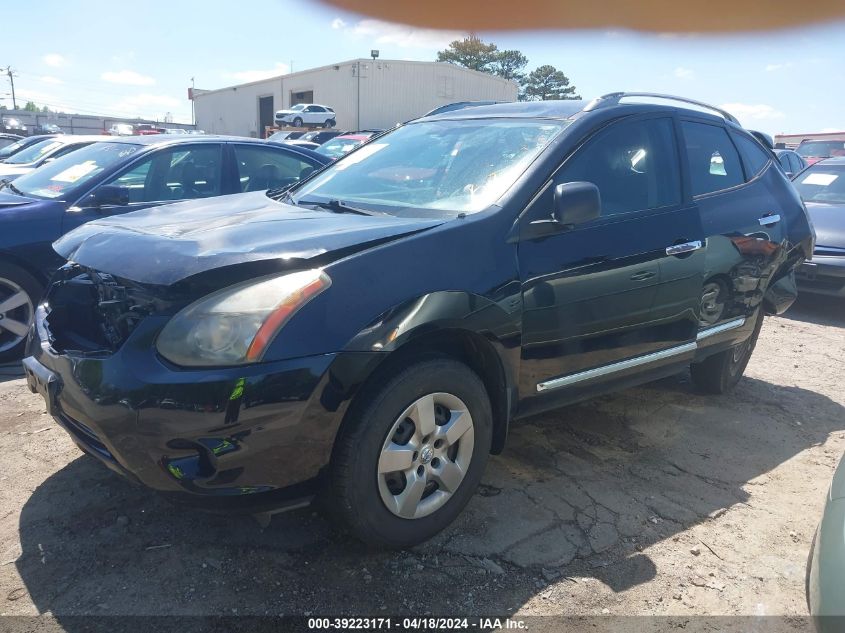 2014 Nissan Rogue Select S VIN: JN8AS5MT1EW614175 Lot: 39223171