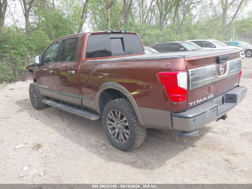 2016 Nissan Titan Xd Platinum Reserve Diesel VIN: 1N6BA1F44GN503238 Lot: 39223185