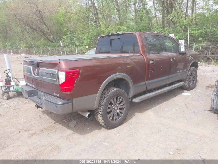 2016 Nissan Titan Xd Platinum Reserve Diesel VIN: 1N6BA1F44GN503238 Lot: 39223185