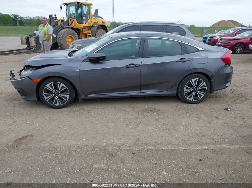 2018 Honda Civic Ex-T VIN: 19XFC1F43JE001248 Lot: 39223194