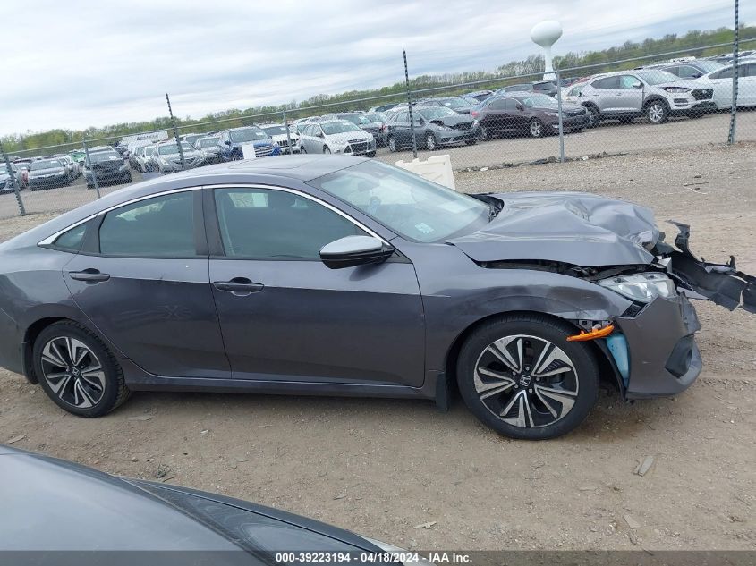 2018 Honda Civic Ex-T VIN: 19XFC1F43JE001248 Lot: 39223194