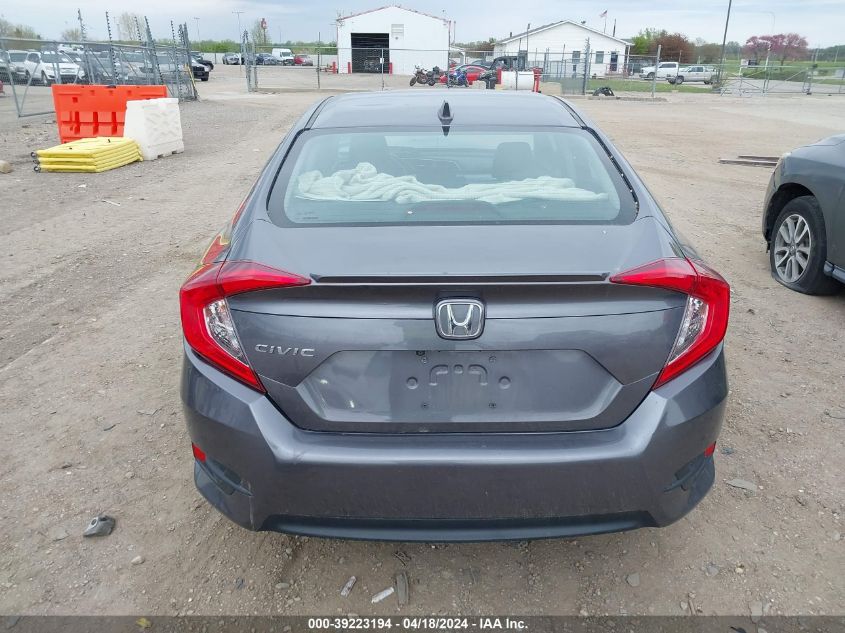 2018 Honda Civic Ex-T VIN: 19XFC1F43JE001248 Lot: 39223194