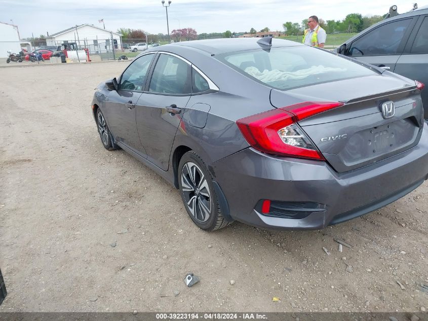 2018 Honda Civic Ex-T VIN: 19XFC1F43JE001248 Lot: 39223194