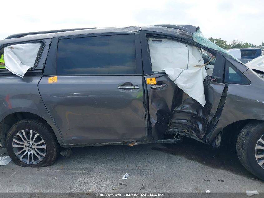 2018 Toyota Sienna Xle 8 Passenger VIN: 5TDYZ3DC0JS924578 Lot: 39223210