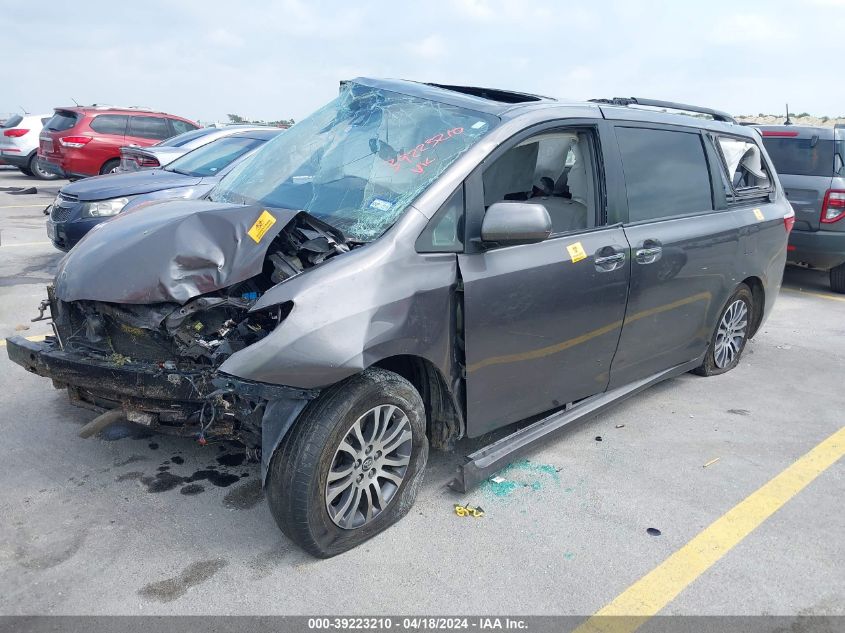 2018 Toyota Sienna Xle 8 Passenger VIN: 5TDYZ3DC0JS924578 Lot: 39223210