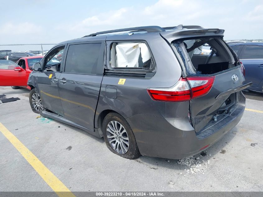 2018 Toyota Sienna Xle 8 Passenger VIN: 5TDYZ3DC0JS924578 Lot: 39223210