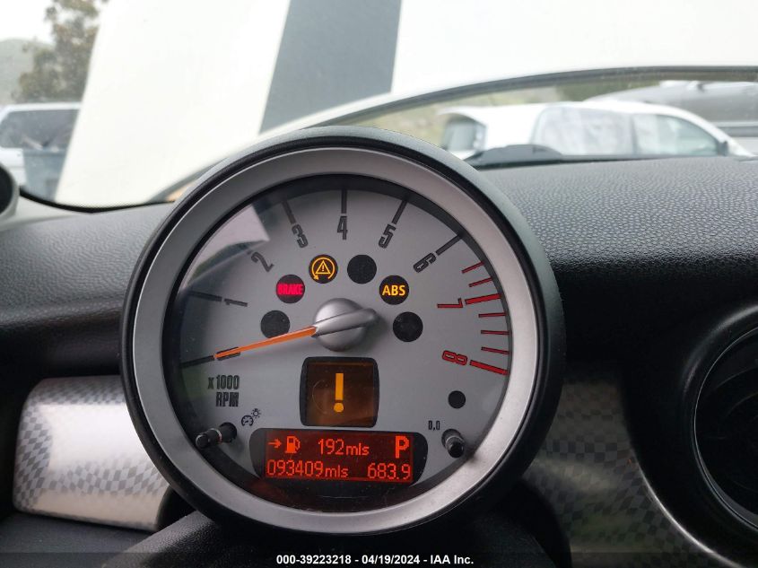 2008 Mini Cooper S VIN: WMWMF73508TV36907 Lot: 39223218