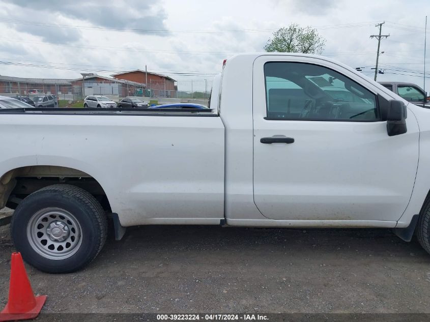 2020 Chevrolet Silverado 1500 2Wd Regular Cab Long Bed Wt VIN: 3GCNWAEH7LG328556 Lot: 39223224