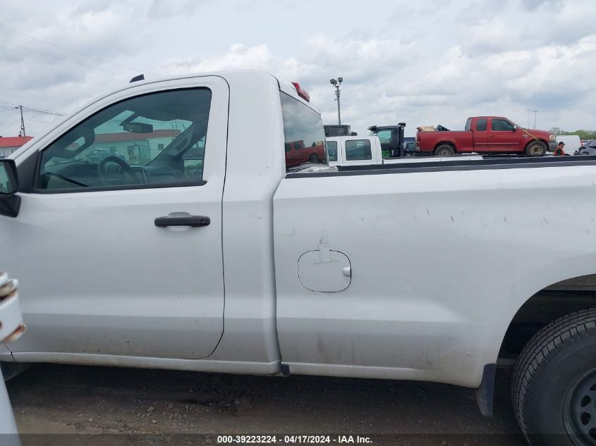 2020 Chevrolet Silverado 1500 2Wd Regular Cab Long Bed Wt VIN: 3GCNWAEH7LG328556 Lot: 39223224