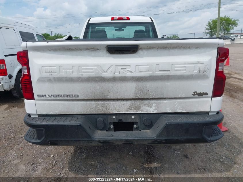 2020 Chevrolet Silverado 1500 2Wd Regular Cab Long Bed Wt VIN: 3GCNWAEH7LG328556 Lot: 39223224