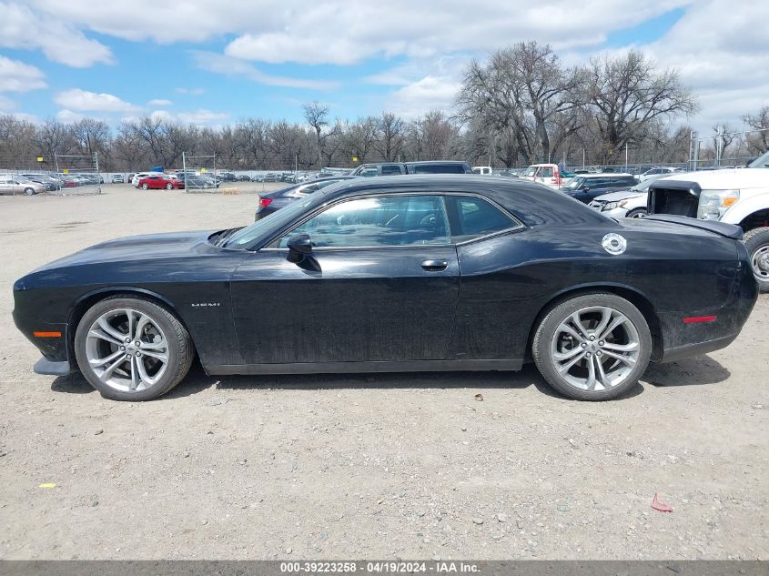 2022 Dodge Challenger R/T VIN: 2C3CDZBT2NH131869 Lot: 39223258