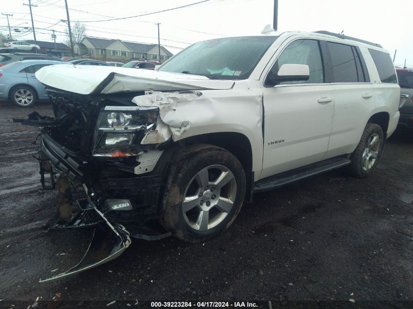 2015 Chevrolet Tahoe Lt VIN: 1GNSKBKC8FR700513 Lot: 39223284