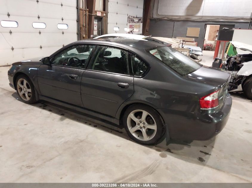 2009 Subaru Legacy 2.5I VIN: 4S3BL616597224259 Lot: 39223286