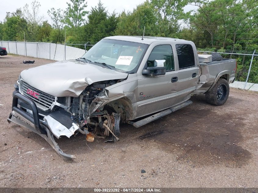 2002 GMC Sierra 2500Hd Sl VIN: 1GTHK23102F175054 Lot: 39223292