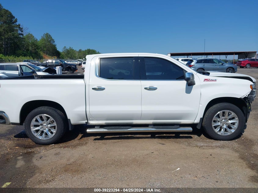 2022 CHEVROLET SILVERADO 1500 LTD 4WD  SHORT BED LTZ - 3GCUYGEL3NG149947