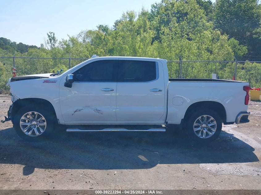 2022 CHEVROLET SILVERADO 1500 LTD 4WD  SHORT BED LTZ - 3GCUYGEL3NG149947