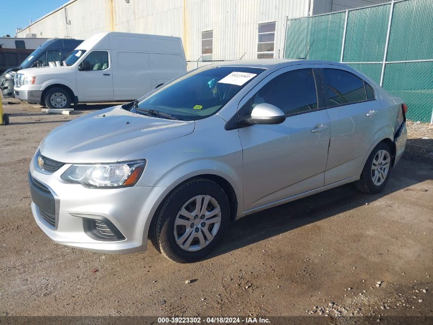 2018 Chevrolet Sonic Ls Auto VIN: 1G1JB5SH2J4134283 Lot: 39223302