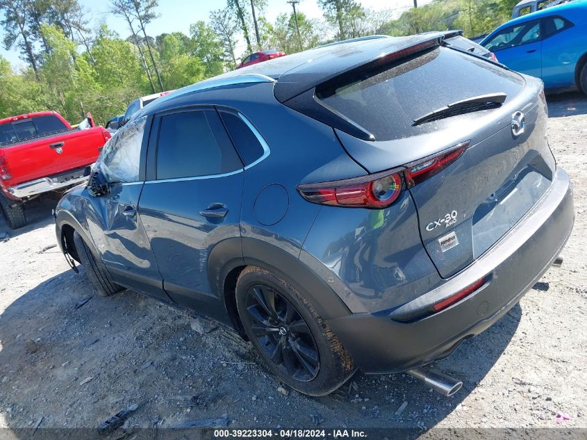 2022 Mazda Cx-30 Carbon Edition VIN: 3MVDMBCLXNM424747 Lot: 39223304