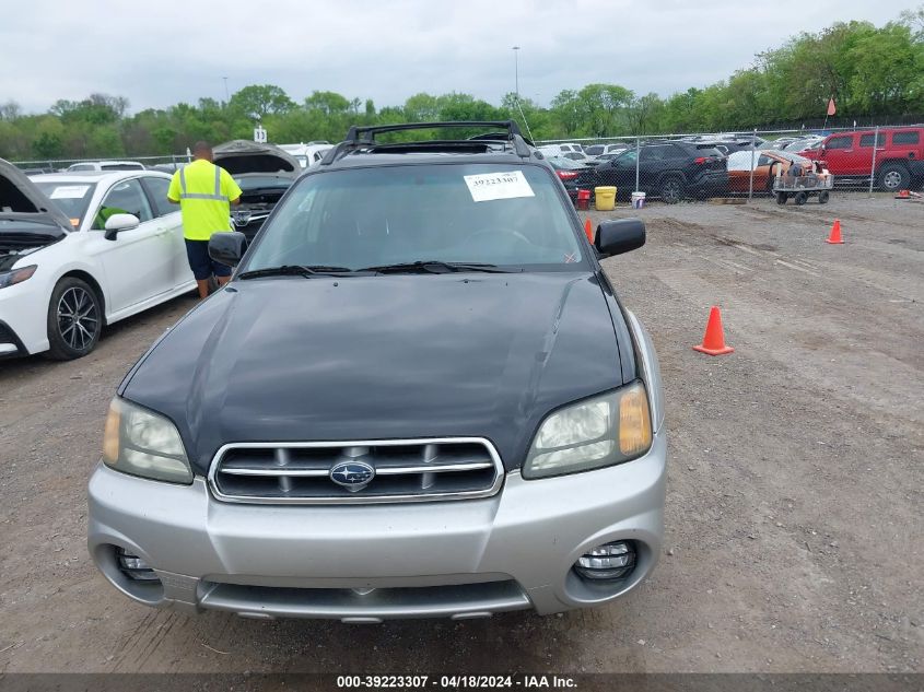 2003 Subaru Baja VIN: 4S4BT61C737109509 Lot: 39223307