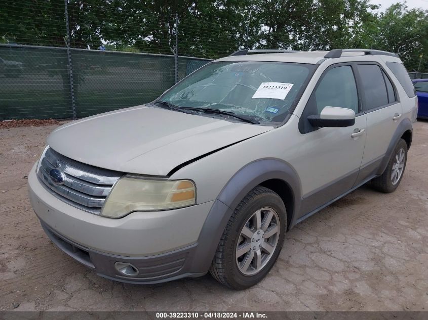 2008 Ford Taurus X Sel VIN: 1FMDK02W68GA31233 Lot: 39223310