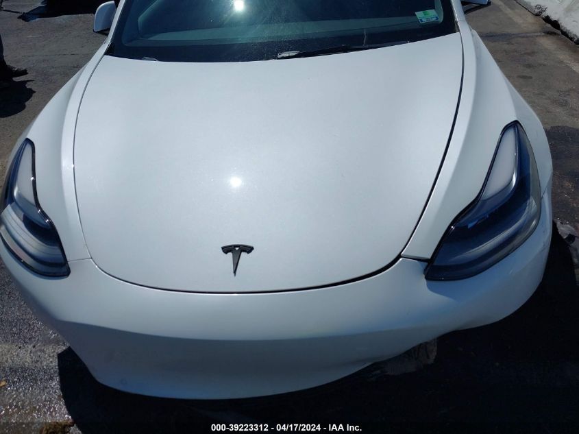2022 Tesla Model 3 Long Range Dual Motor All-Wheel Drive VIN: 5YJ3E1EB0NF112496 Lot: 39223312