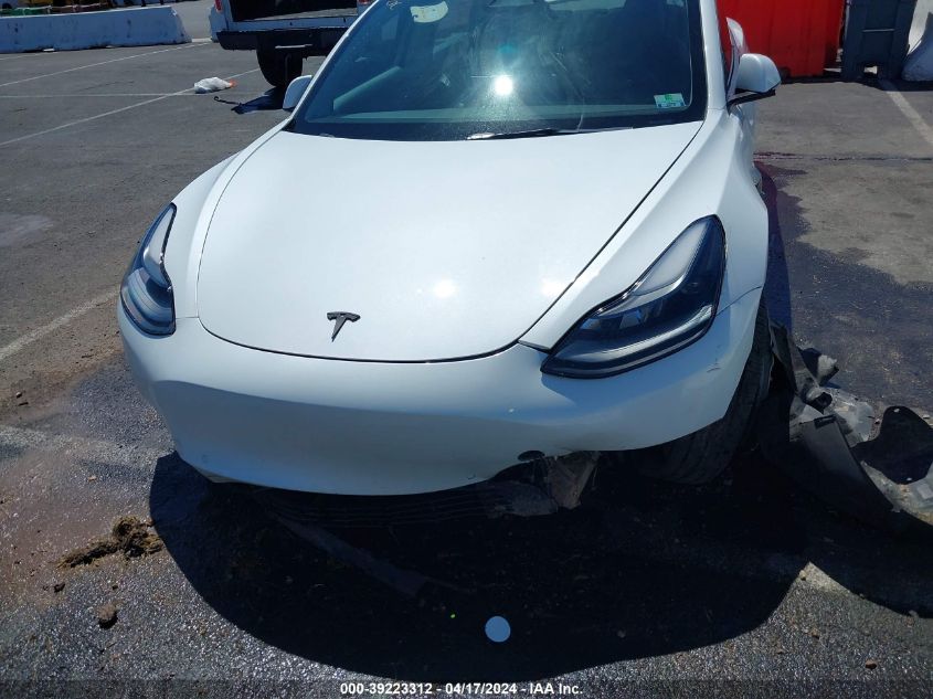 2022 Tesla Model 3 Long Range Dual Motor All-Wheel Drive VIN: 5YJ3E1EB0NF112496 Lot: 39223312