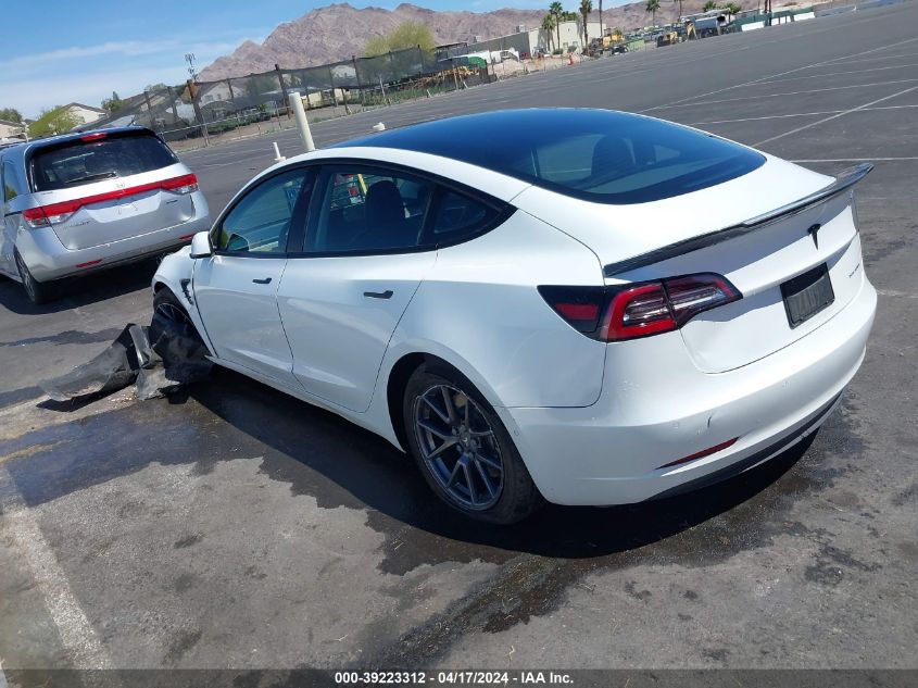 2022 Tesla Model 3 Long Range Dual Motor All-Wheel Drive VIN: 5YJ3E1EB0NF112496 Lot: 39223312