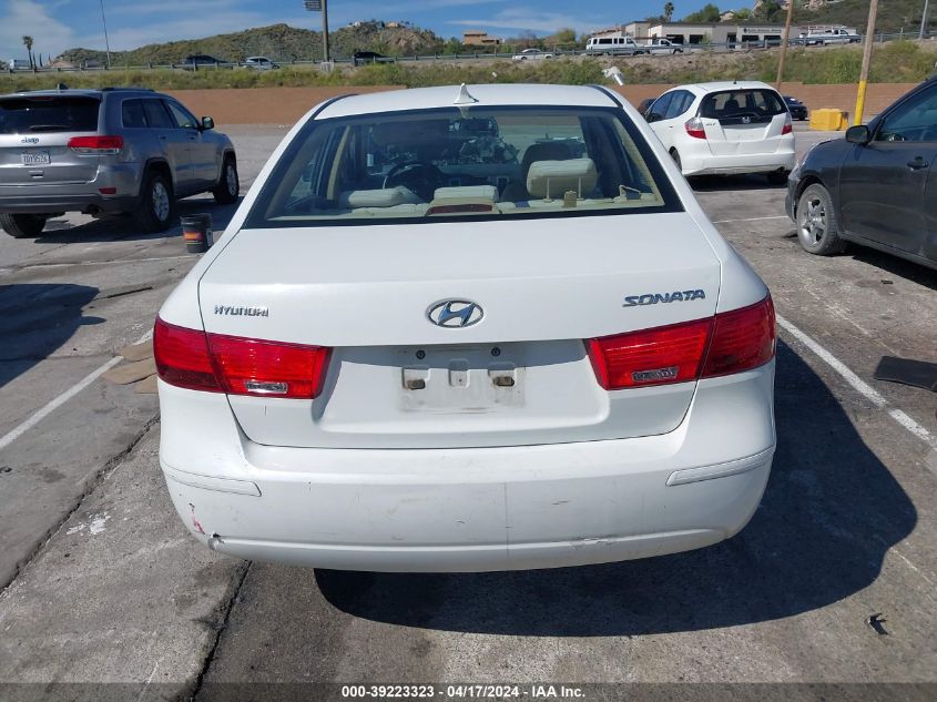 2010 Hyundai Sonata Gls VIN: 5NPET4AC4AH593668 Lot: 39223323