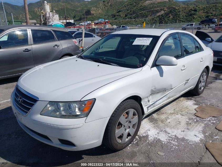 2010 Hyundai Sonata Gls VIN: 5NPET4AC4AH593668 Lot: 39223323