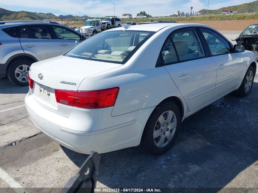 2010 Hyundai Sonata Gls VIN: 5NPET4AC4AH593668 Lot: 39223323