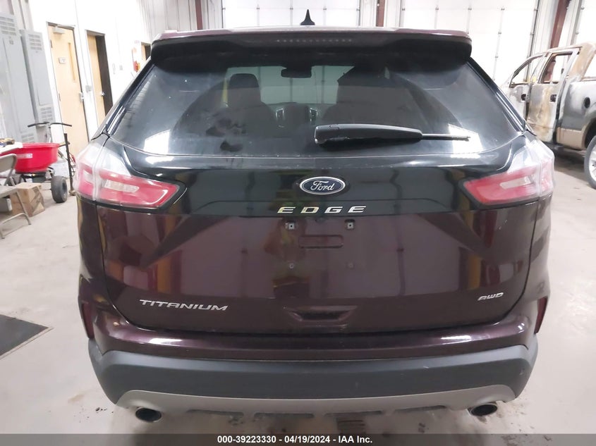 VIN 2FMPK4K97NBB06619 2022 FORD EDGE TITANIUM
