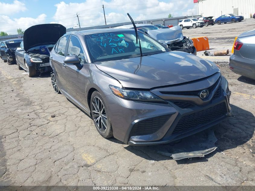 2022 Toyota Camry Se VIN: 4T1G11AKXNU684567 Lot: 39223338