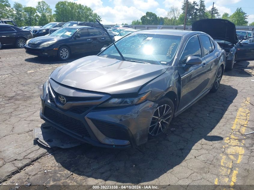 2022 Toyota Camry Se VIN: 4T1G11AKXNU684567 Lot: 39223338