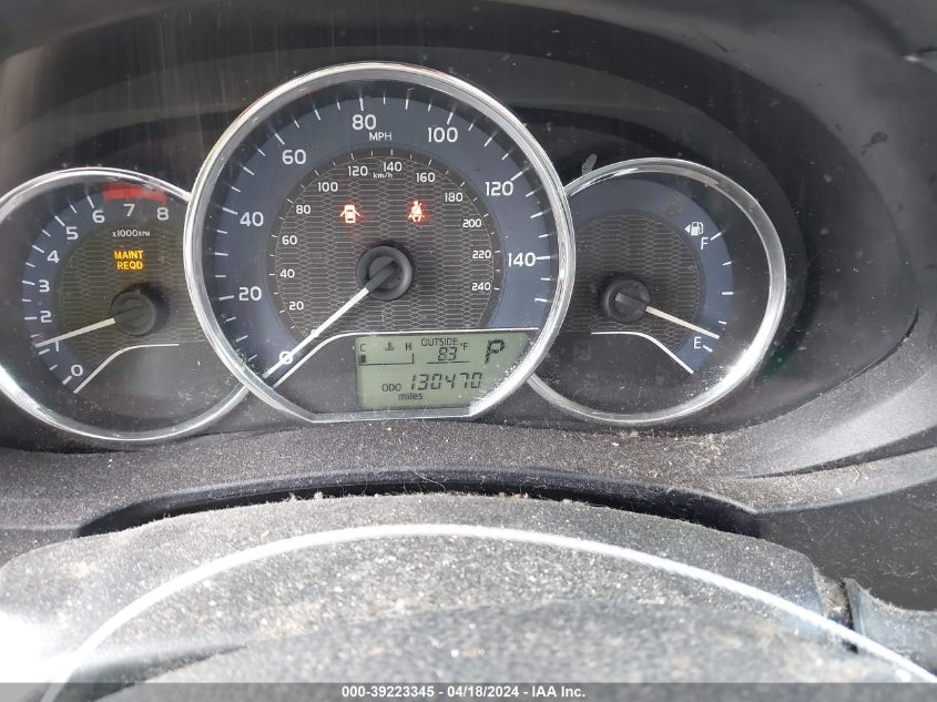 2014 Toyota Corolla Le VIN: 5YFBURHE4EP089196 Lot: 39223345