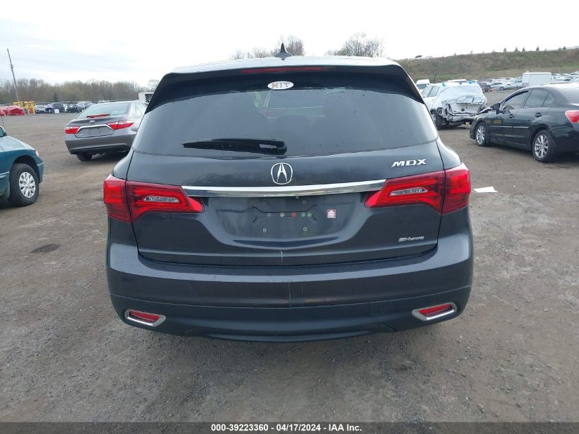 2015 Acura Mdx Technology Package VIN: 5FRYD4H40FB018934 Lot: 39223360