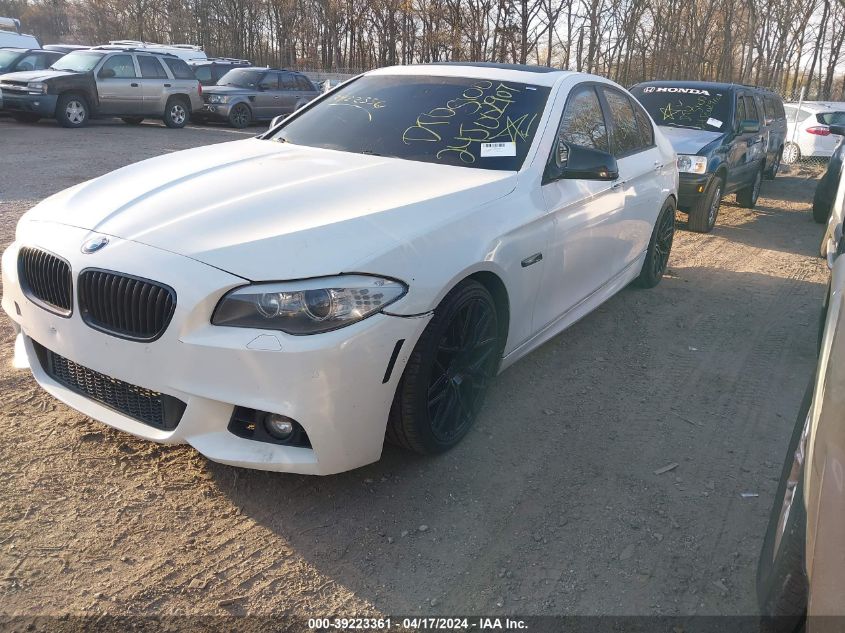 2012 BMW 535I VIN: WBAFR7C50CC808848 Lot: 39223361