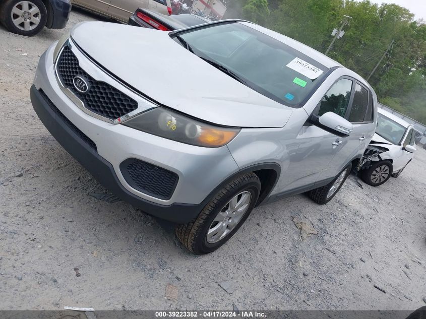 2012 Kia Sorento Lx VIN: 5XYKT3A12CG219078 Lot: 39223382