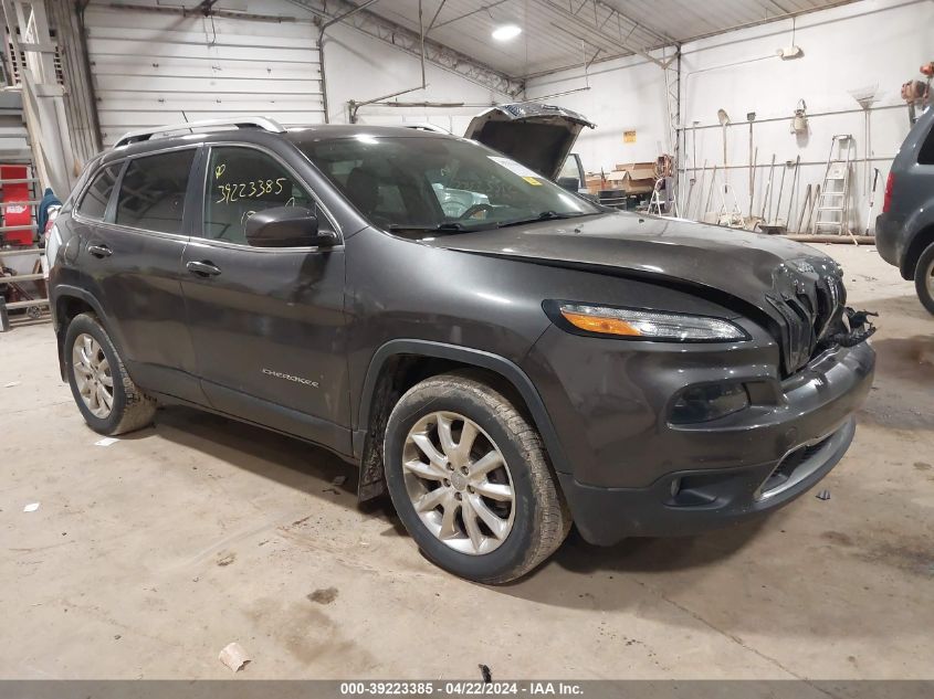 2015 Jeep Cherokee Limited VIN: 1C4PJMDB1FW593002 Lot: 40535504