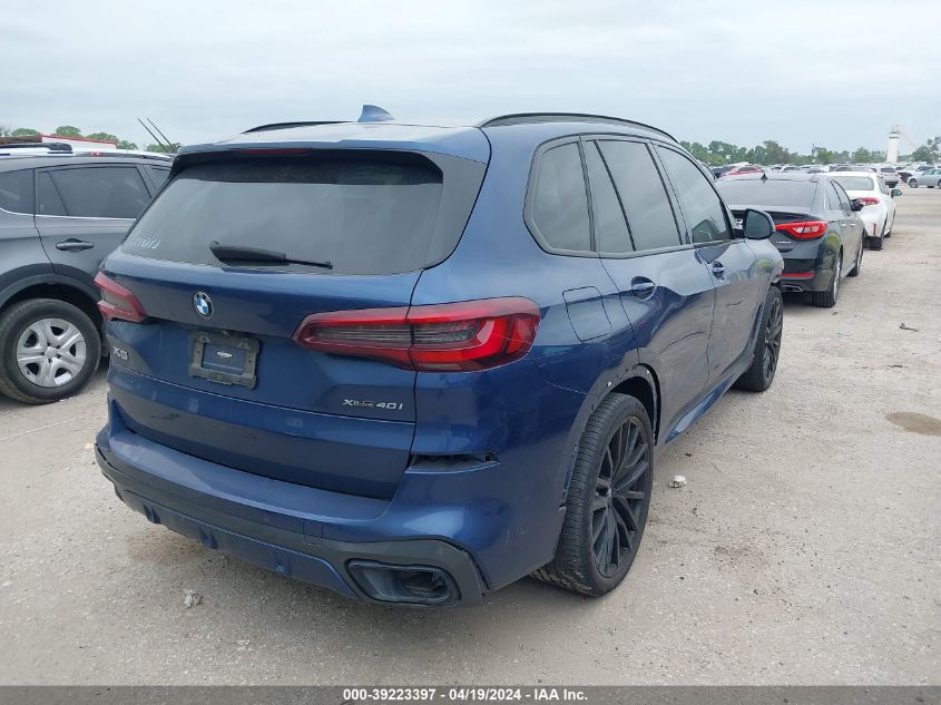 2022 BMW X5 xDrive40I VIN: 5UXCR6C0XN9K10060 Lot: 39223397