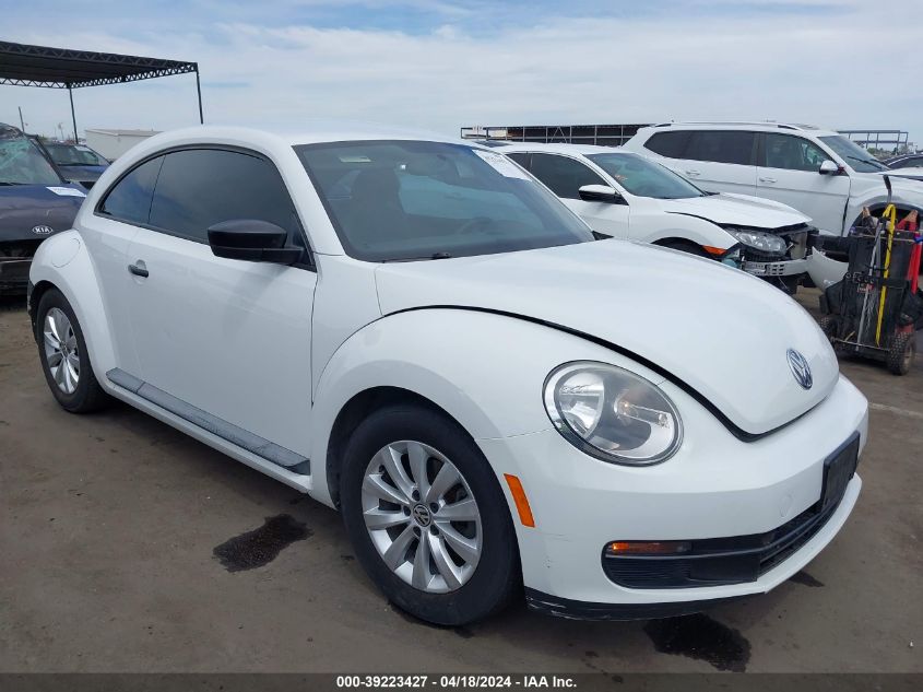 2015 Volkswagen Beetle 1.8T Fleet Edition VIN: 3VWF17AT8FM621529 Lot: 39223427